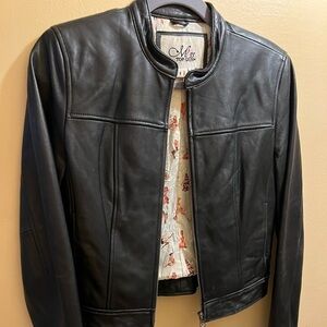 Miss Top Gun leather jacket